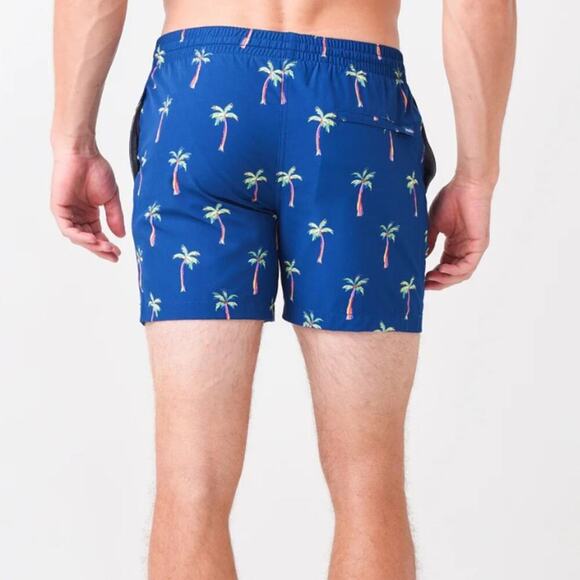 Chubbies Men's The Tree Myself‎ and I's 4" Inseam Swim Trunks Sz M - Picture 2 of 10